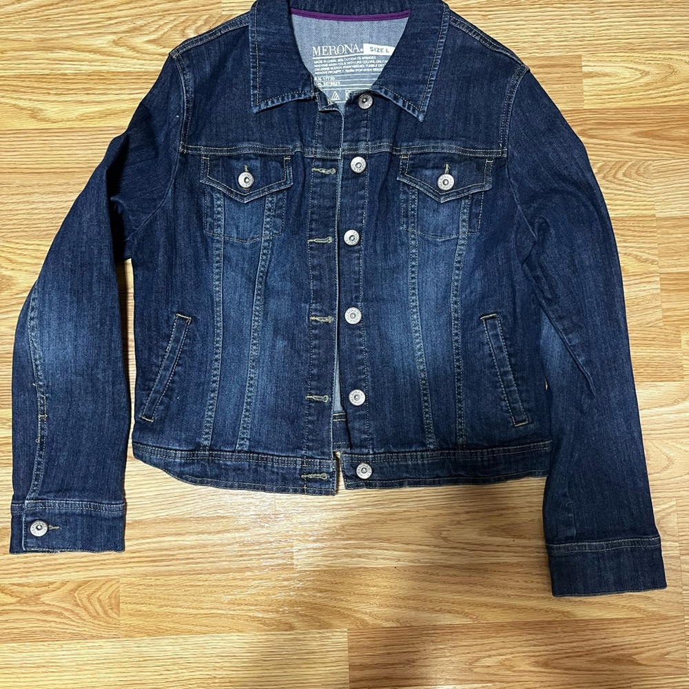 Merona Indigo Denim Jacket